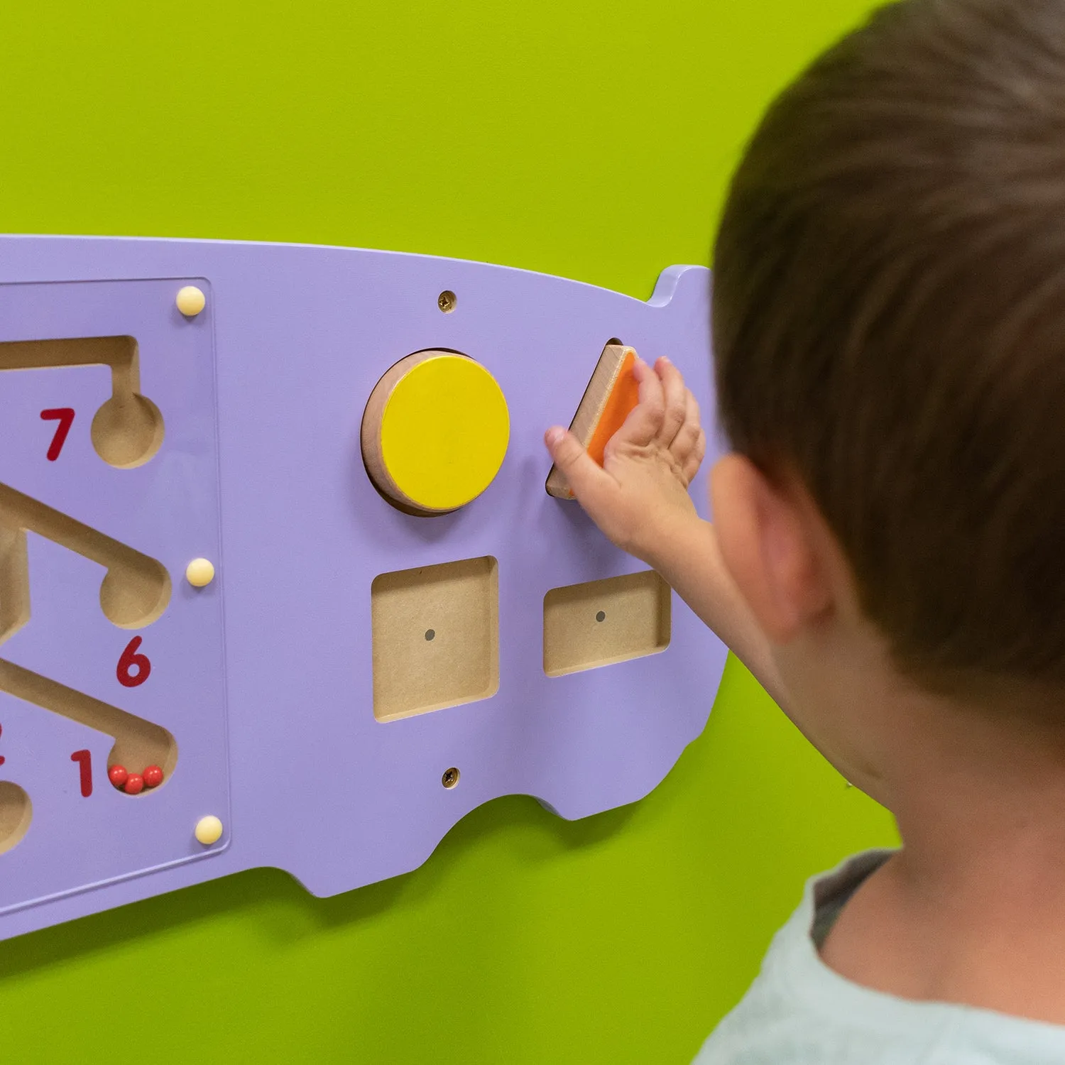 Hippo Activity Wall Panel - 18m  - Toddler Activity Center