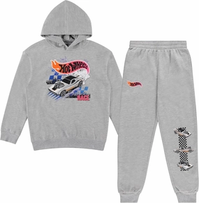 HOT WHEELS Speed Racer Hoodie & Jogger Set for little and Big Boys (Sizes 4-16)