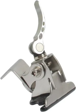 HYS Car Antenna Mount Stainless Steel Car Clip Mount Trunk Lid Hatchback Mount Bracket Adjustable Angle HYS TC-7 for Mobile Vehicle Car Ham Radio Antenna