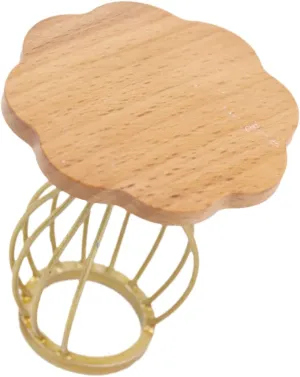 IMIKEYA Miniature Dollhouse Furniture Set Small Decor for Doll House Miniature Tea Table for Tiny House