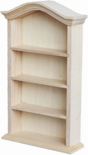 IMIKEYA 1pc Miniature Furniture Model Scale Dollhouse Accessory Vintage Design Compact Storage Shelves for Creative for Dollhouse Decor