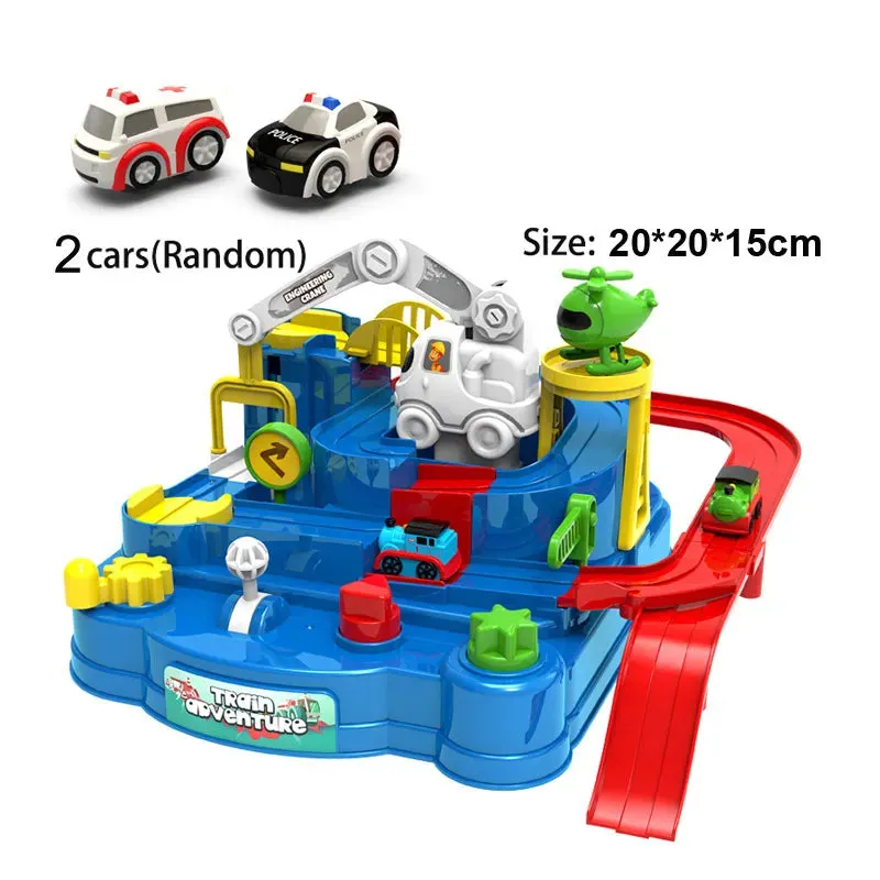 Interactive Racing Rail Car Toy