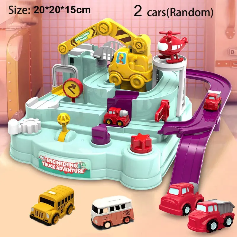 Interactive Racing Rail Car Toy
