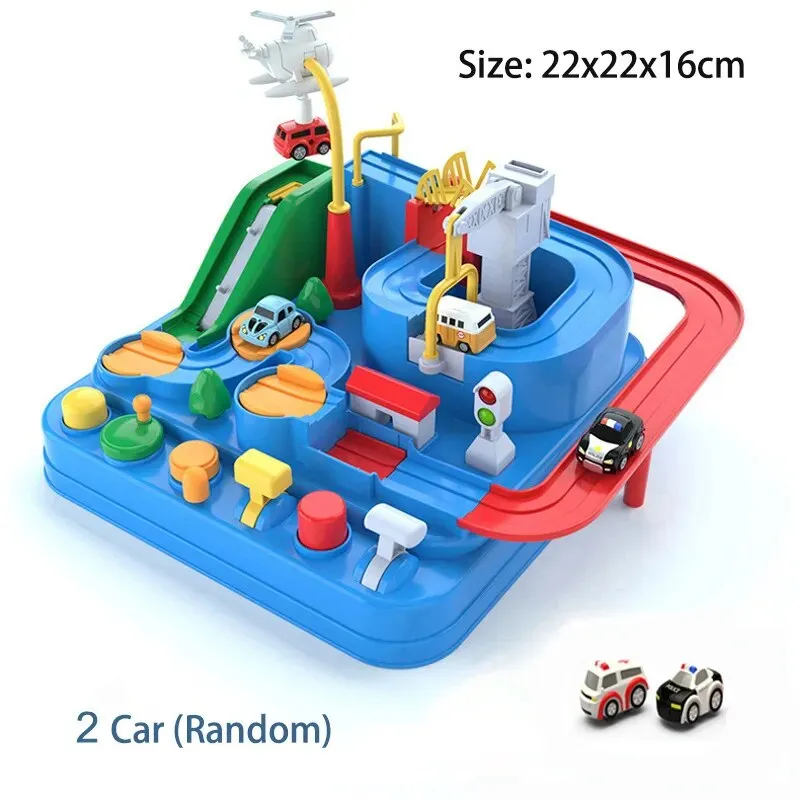 Interactive Racing Rail Car Toy