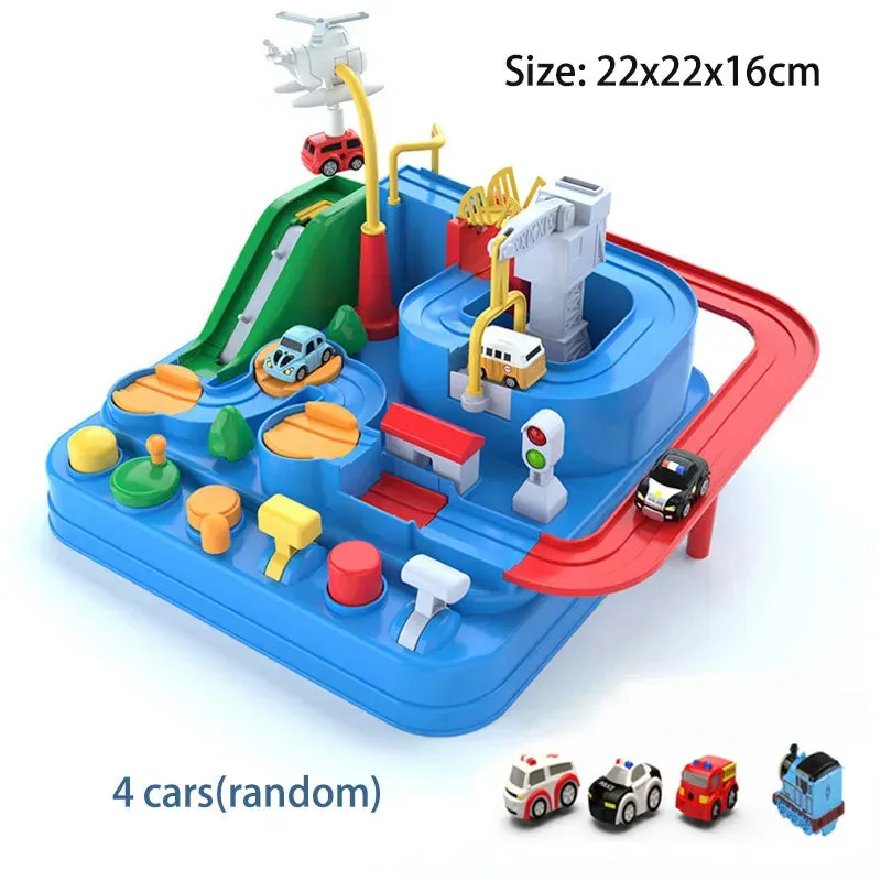 Interactive Racing Rail Car Toy