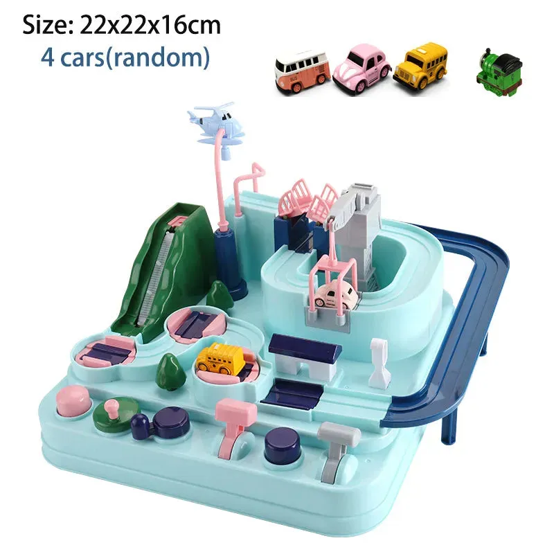 Interactive Racing Rail Car Toy