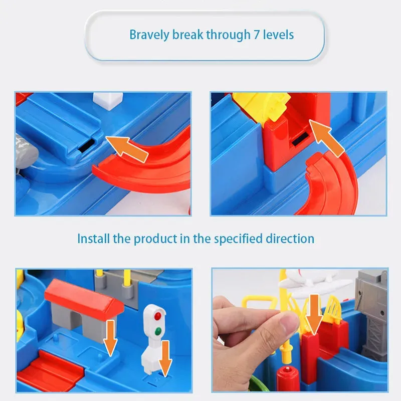 Interactive Racing Rail Car Toy