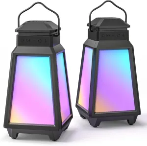 INWA Outdoor Bluetooth Speakers, Wireless Speaker Sync Up to 100 Speakers, IPX5 Waterproof, Beat-Driven Light Show, Night Light, Seamlessly to Phone, TV Box, Projector, Echo Dot, for Patio, Yard, Pool