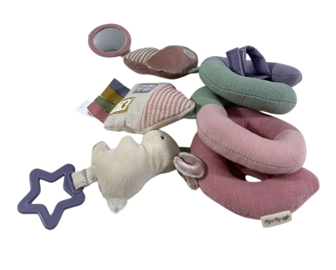 Itzy Ritzy Itzy Bitzy Spiral Activity Toy, Pastel Rainbow