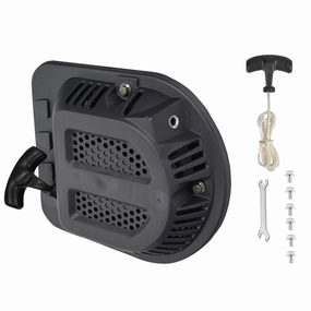 JMCHstore Pull Start Recoil Starter Assembly for Massimo Moto Baja MB200 MB200GC 196cc 4 Stroke 6.5hp Baja Heat, Mini Baja, Baja Warrior 196cc Mini Bike Replacement Parts w/Spare Pull Cord & Handle