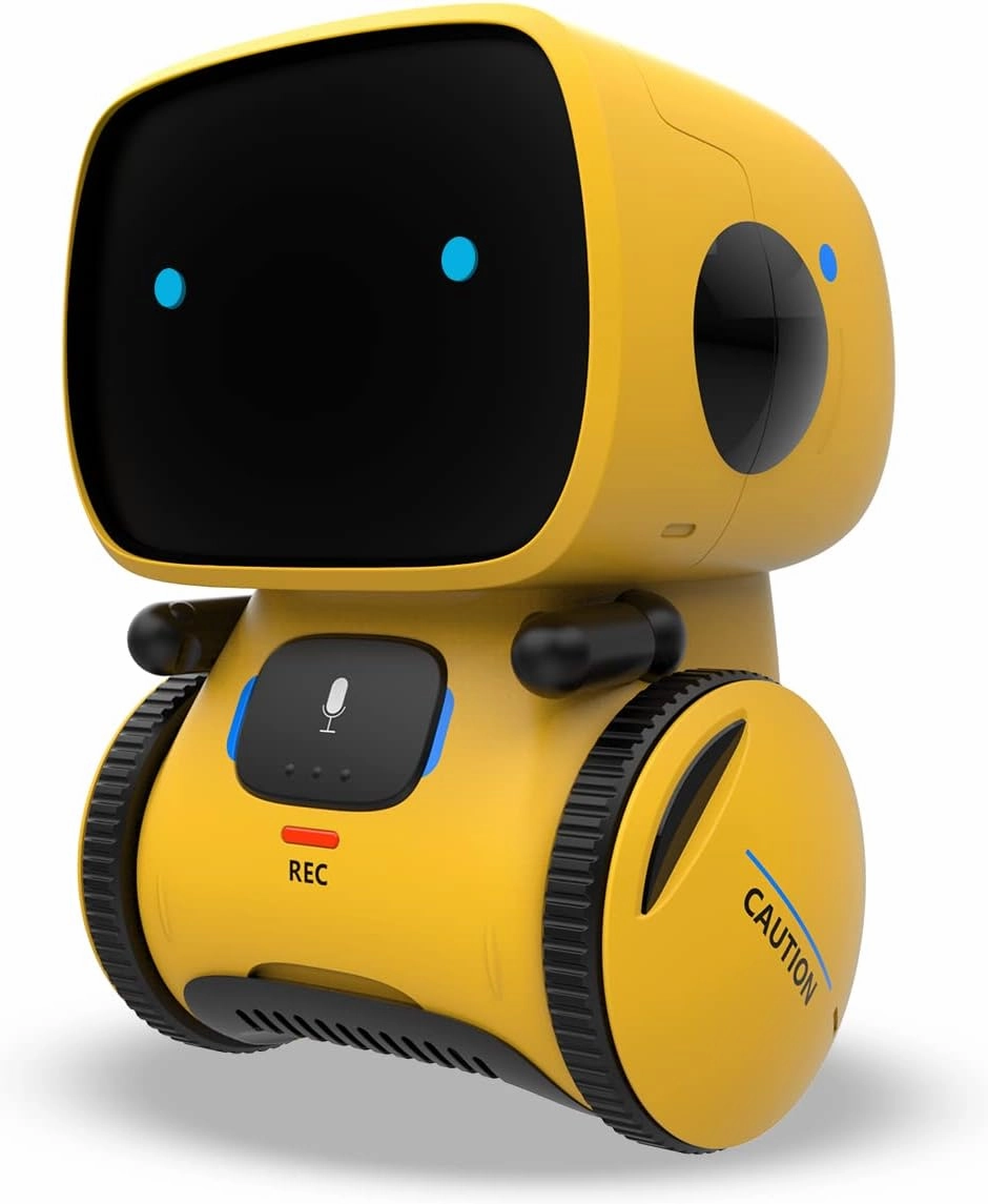 KaeKid Robots for Kids, Interactive Smart Robotic with Touch Sensor, Voice Control, Speech Recognition, Singing, Dancing, Repeating and Recording, Robot Toy for 3 4 5 6 7 8 Year Old Boys Girls