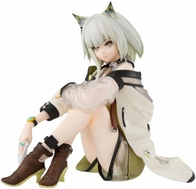 Kaltsi Anime Cat Girl Figure in Green Outfit - 3-Inch Detailed Collectible | Perfect for Cat Lovers, Anime Fans, and Figure Collectors | Cute and Compact Display Statue