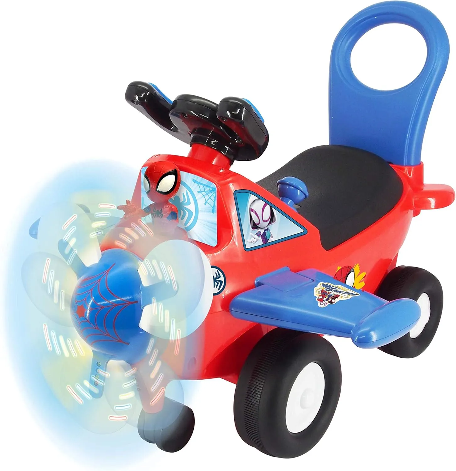 Kiddieland Lights 'N' Sounds Spidey Activity Plane
