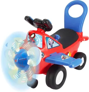 Kiddieland Lights 'N' Sounds Spidey Activity Plane