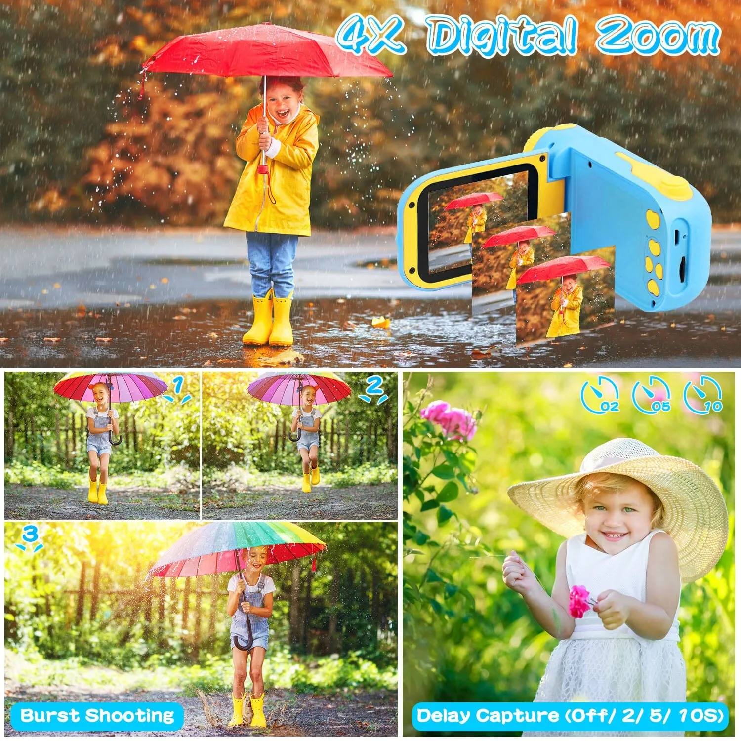 Kids Digital Camera Child Video Camera