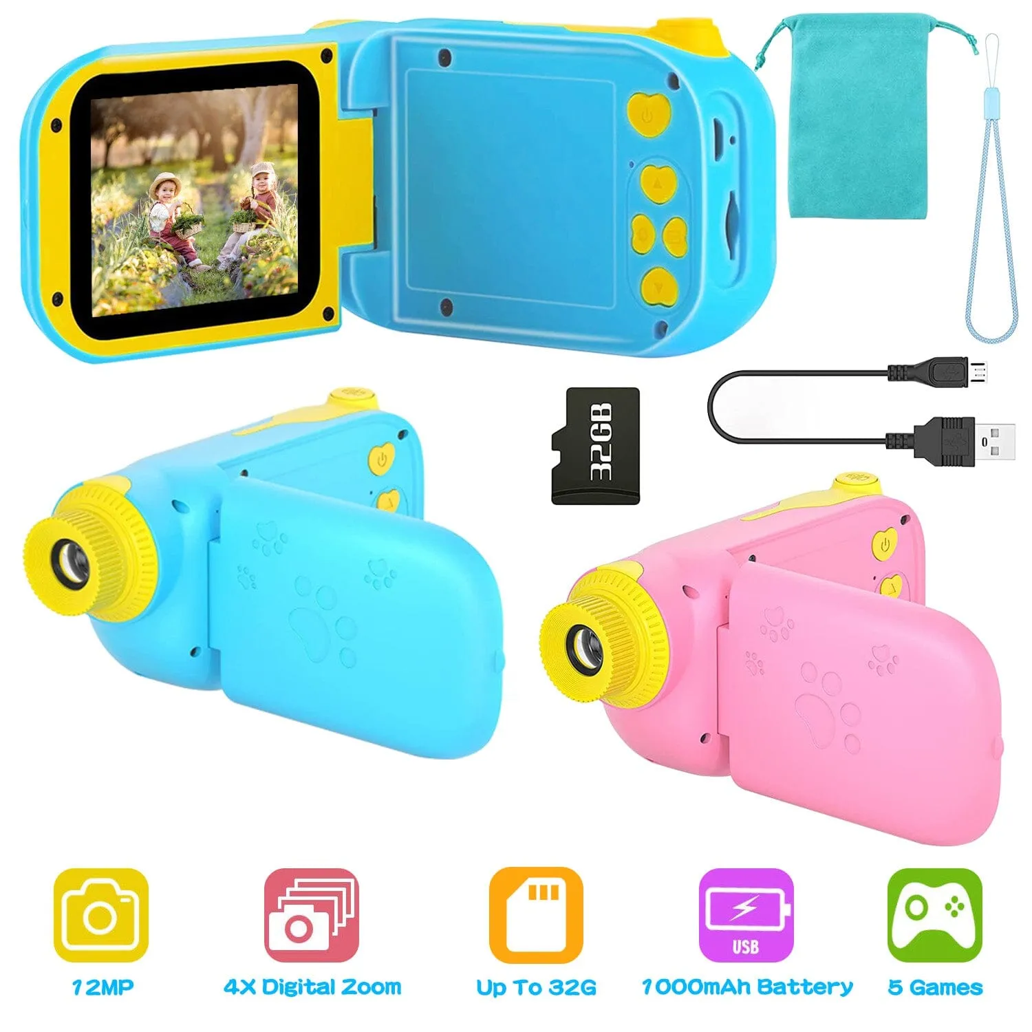 Kids Digital Camera Child Video Camera