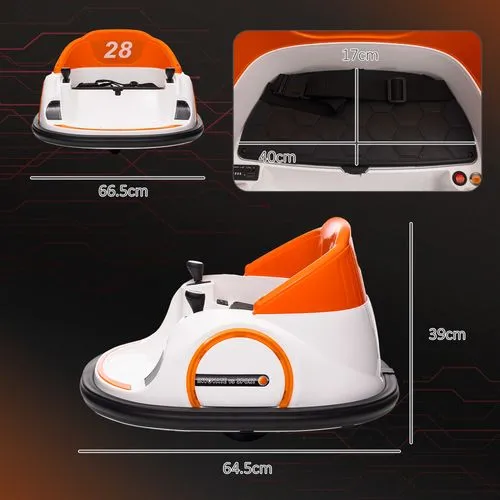 Kids Electric Ride-On Car – Remote Control & 360° Rotation