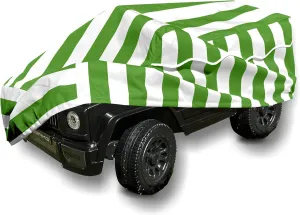 Kids Ride on Toy Car Cover - Universal Fit, Waterproof Protection for Electric Cars, Jeep, Outdoor Ride on Toys - Green