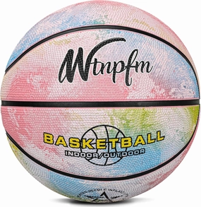 Kids Basketball Size 3 (22"),Youth Basketball Size 5(27.5") for Beginner(Boys&Girls) Premium Rubber Indoor Outdoor for Age Under 12