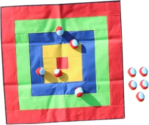 Kisangel 1 Set Throwing Sticky Ball Throw Plate Educational Throwing Board