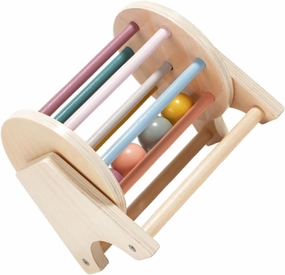 Kisangel Montessori Textile Drum for Learning Plaything Engaging Sensory Development Promotes Fine Motor Skills Hand Eye Coordination for Home Use