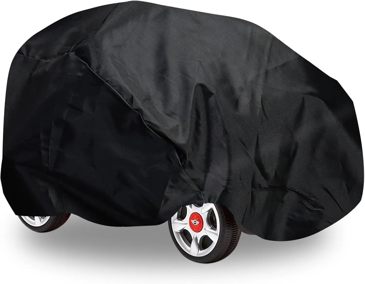Klmnop Large Ride-On Toy Car Cover, Toy Electric Car Cover Waterproof All Weather, Outdoor Cover for Power Wheels Toy Vehicles-Universal Fit(Black)