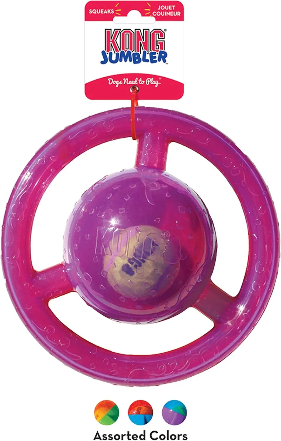KONG Jumbler Disc Assorted Lg/XL