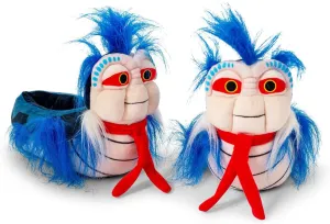 Labyrinth Ello Worm Plush Slippers for Adults | One Size Fits Most