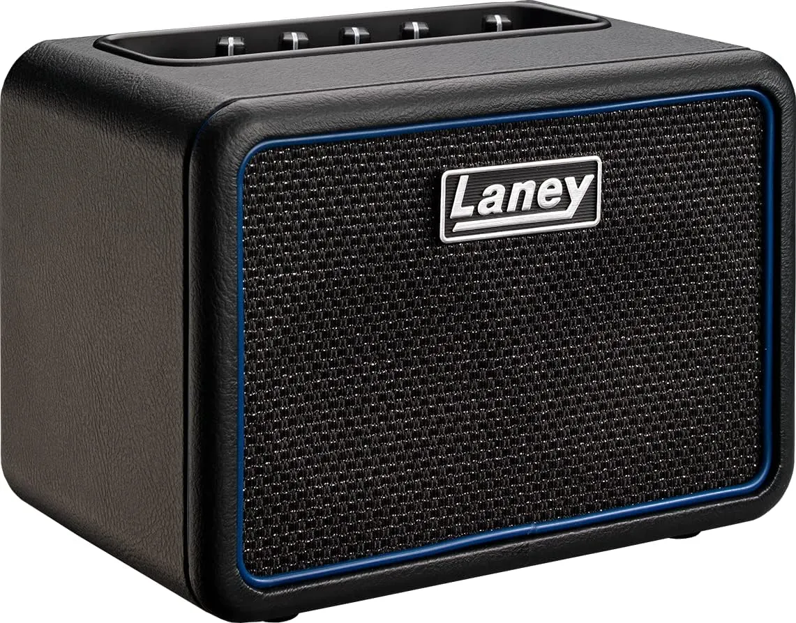 Laney MINI NX Battery Powered Bass Combo with Smartphone Interface Nexus Edition, Black