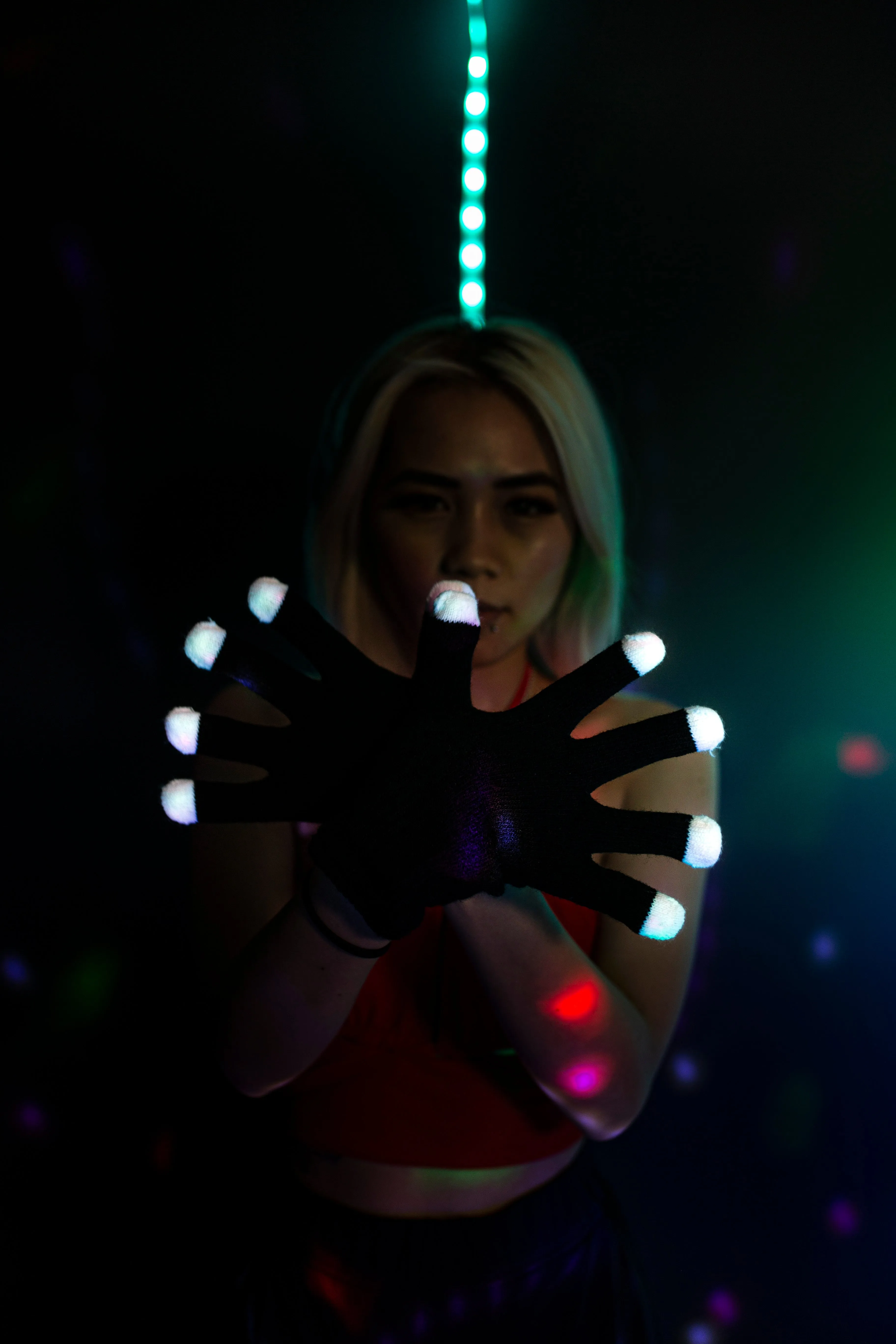 LED Light Gloves