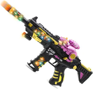 Light up Toy Gun with Sound Effects, Dinosaur Toy Guns for Kids Boys, Toy Machine Gun that Make Noise, Play Toy Guns for Boys Toddlers 3 4 5 6 7 , Kids Gifts for Birthday Christmas Halloween