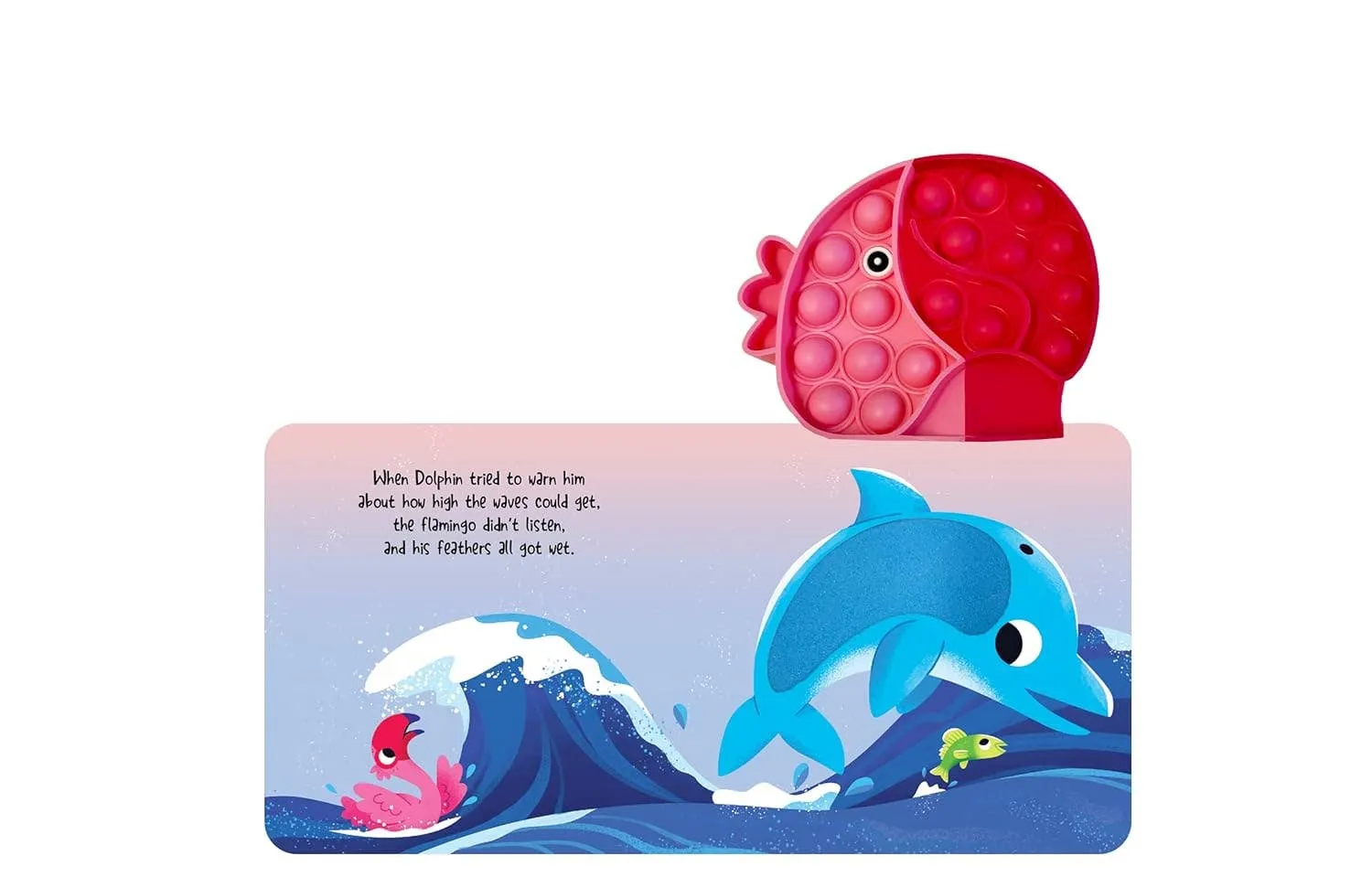 Little Flamingo - Your Sensory Fidget Friend Board Book