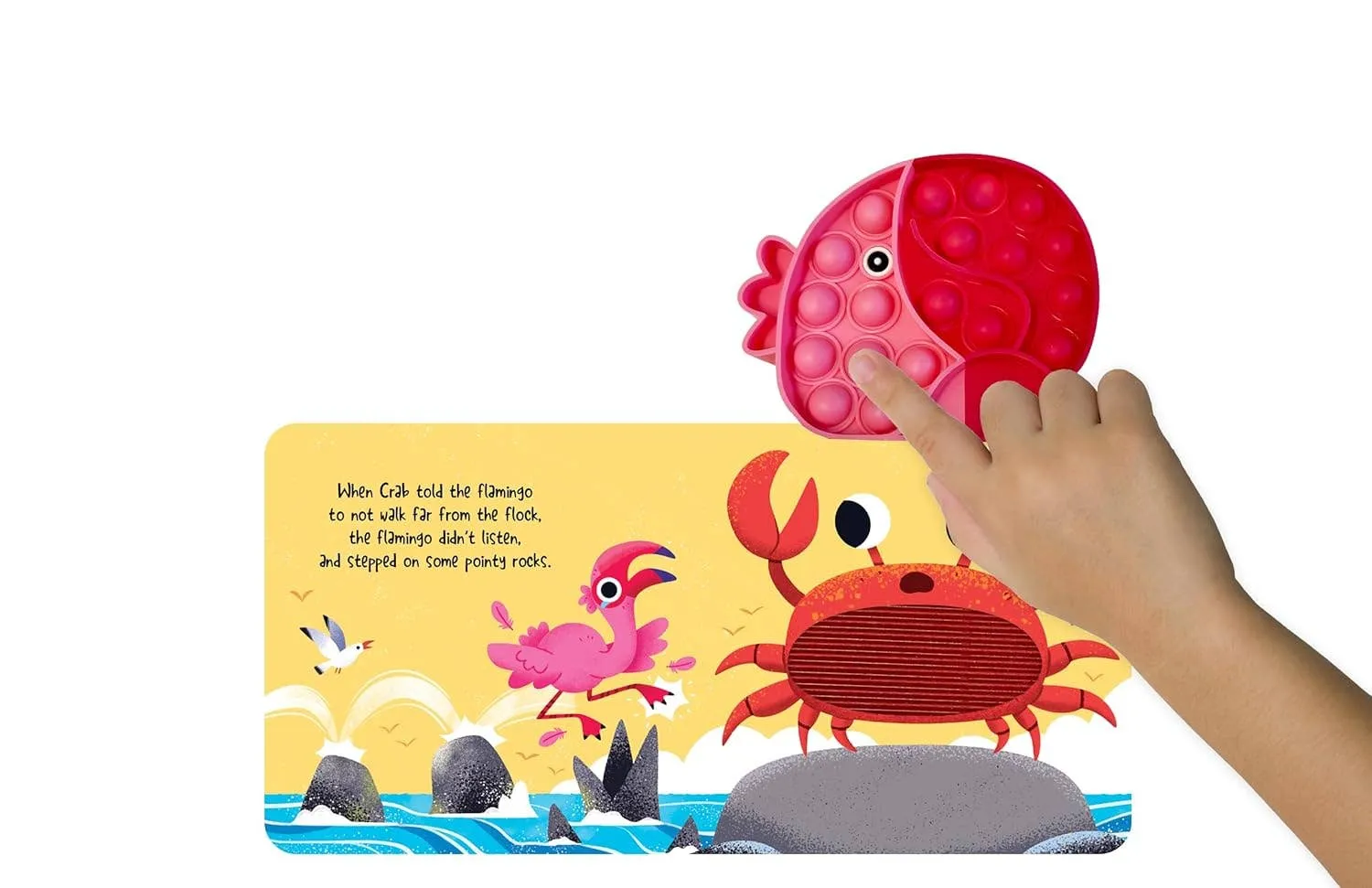 Little Flamingo - Your Sensory Fidget Friend Board Book