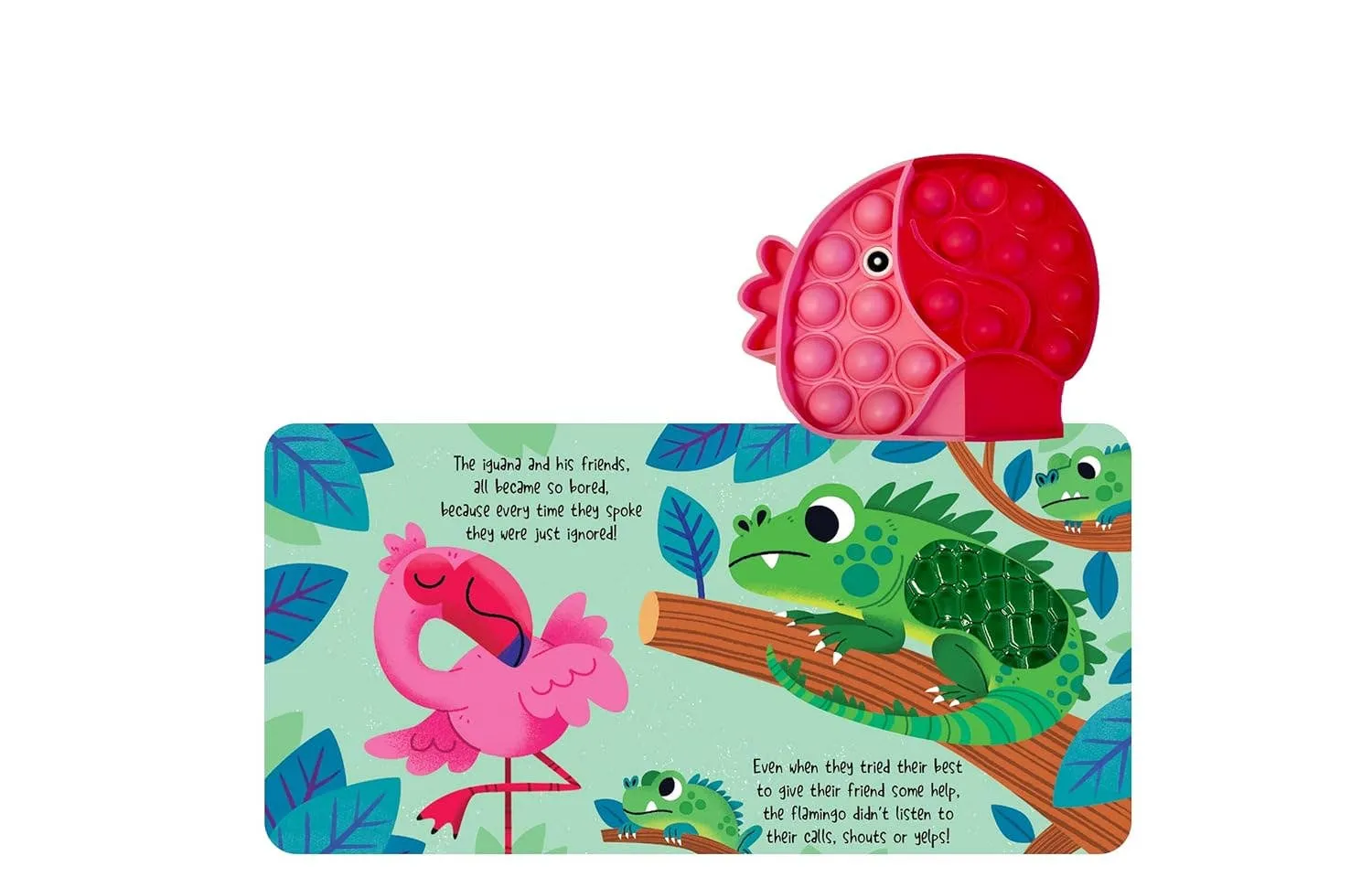 Little Flamingo - Your Sensory Fidget Friend Board Book