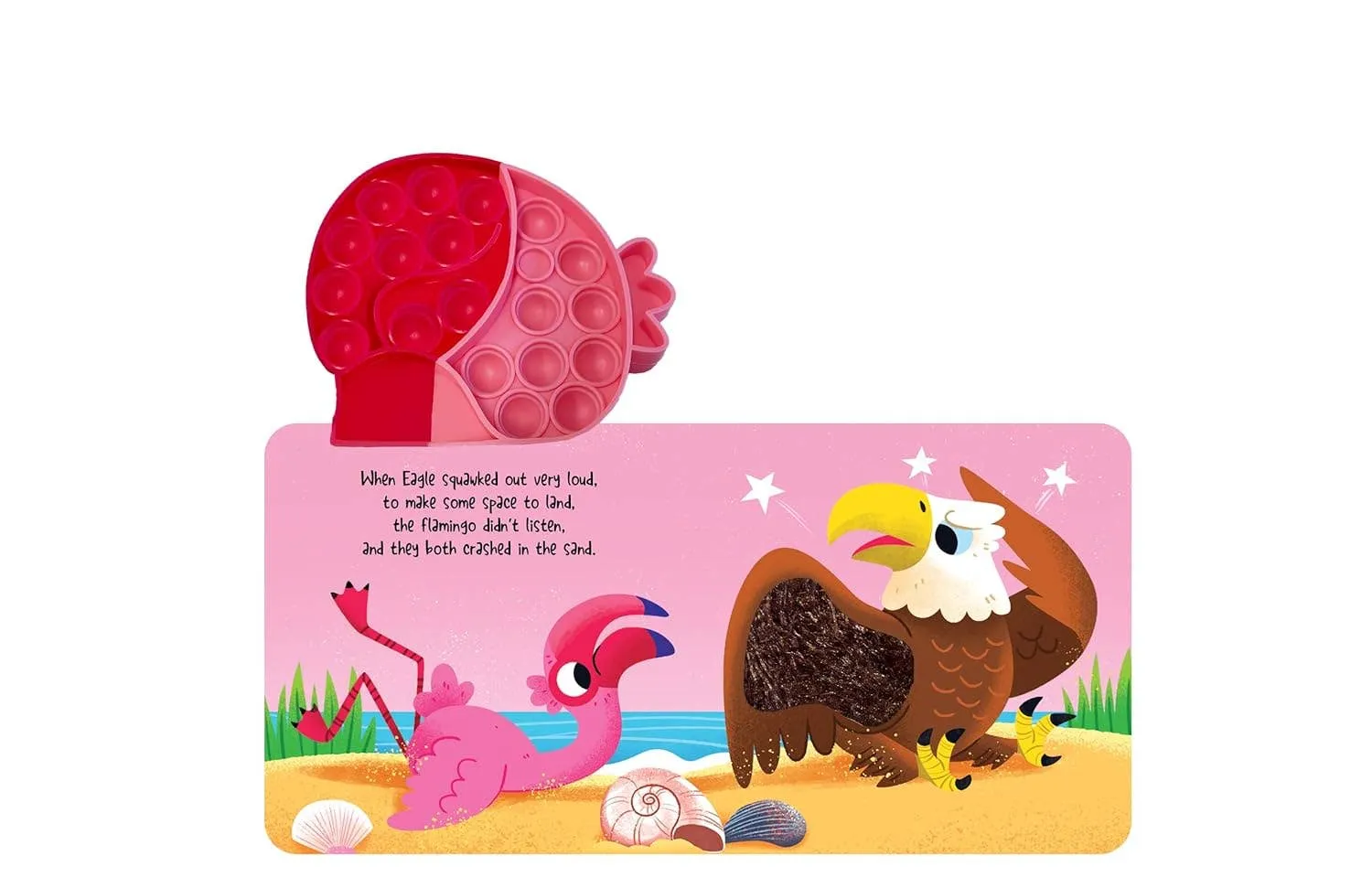 Little Flamingo - Your Sensory Fidget Friend Board Book