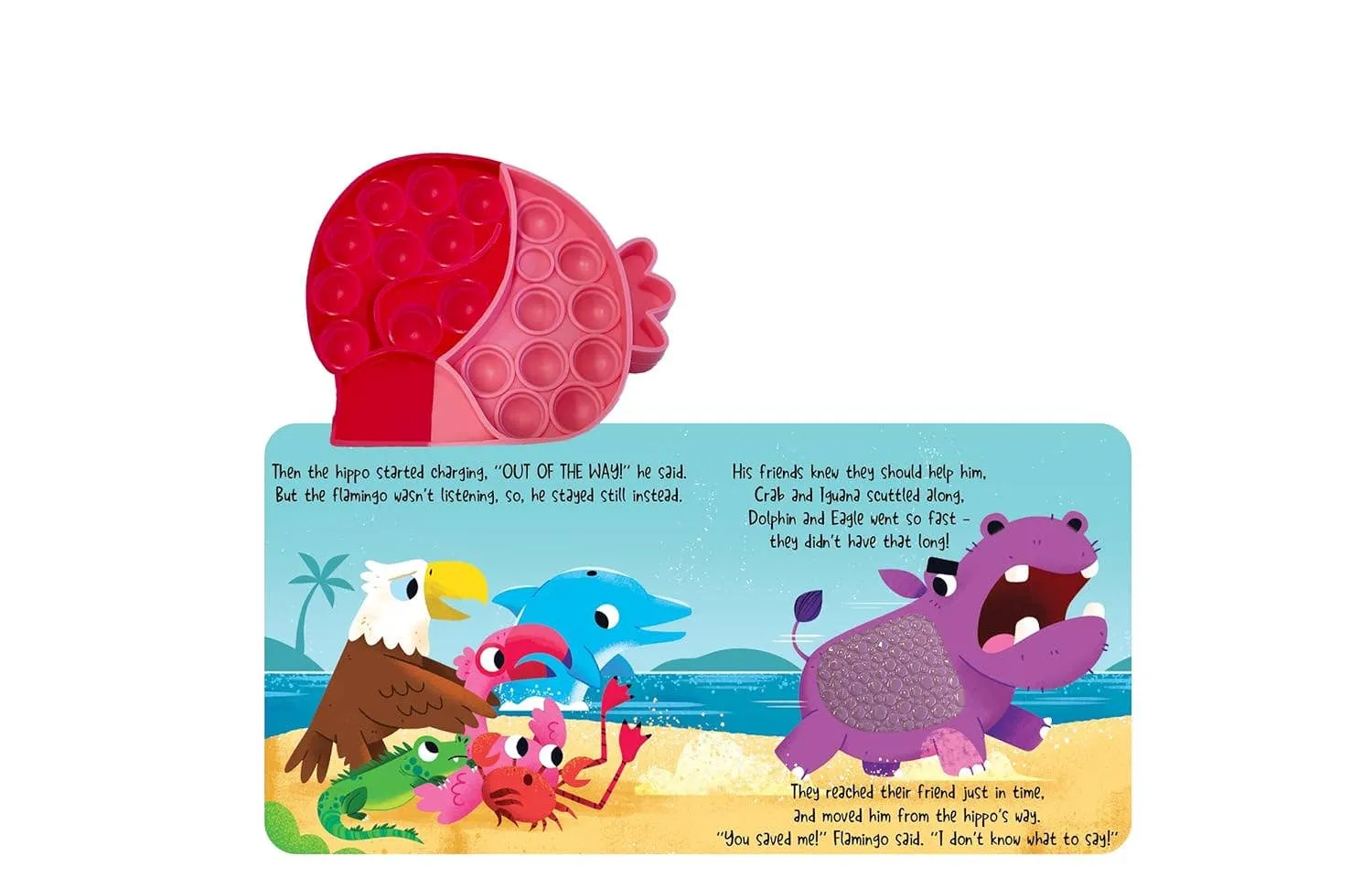 Little Flamingo - Your Sensory Fidget Friend Board Book