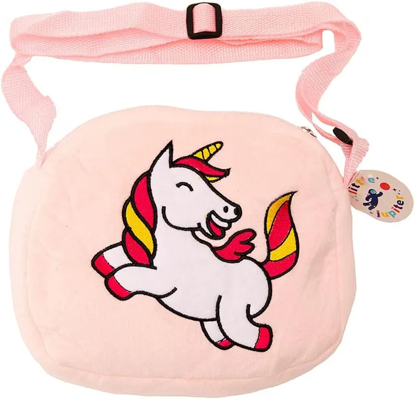 Little Jupiter Unicorn Over the Shoulder Bag - Purse for 4-5 - 6-7 - Pink