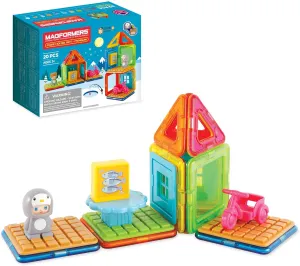 Magformers Cube House Penguin Set | Magnetic Tiles Building Blocks, Educational Kit, STEM Toy Set | Magnetic Building Tiles for Kids to Develop Problem-Solving Abilities and Shape Recognition