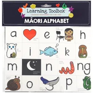 Magnetic NZ Maori Alphabet