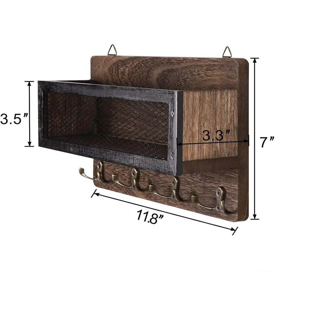 Mail and Key Holder for Wall Decorative