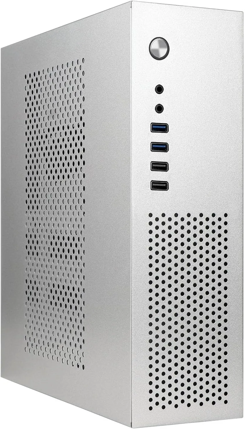 mATX (Mini ITX) PC Case,Micro ATX PC Case,Mini Tower Small Form Factor,0.8mm Thickness SPCC Material,Suitable for MicroATX(244mm x 244mm)/Mini ITX(170 * 170mm) Motherboards