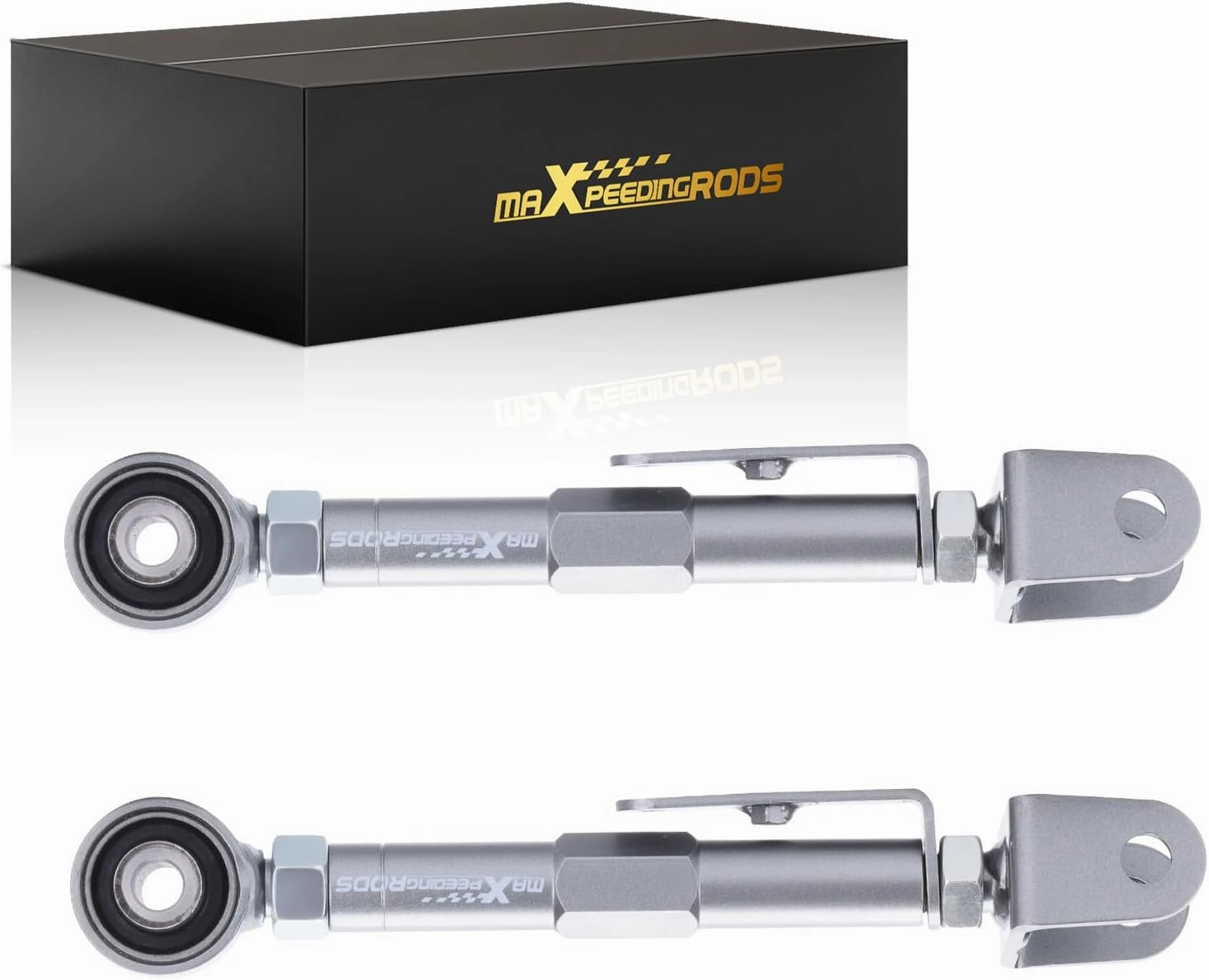 maXpeedingrods Rear Upper Camber Arms for Honda CRV 2002-2006, Element 2003-2011, Adjustable Control Arm Kit -2° to  4°