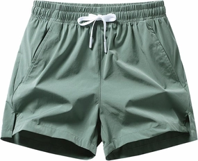 Men's Swim Trunks Quick Dry Beach Vacation Shorts Board Swimming Casual Cruise Swimwear Bathing Suit with Pocket