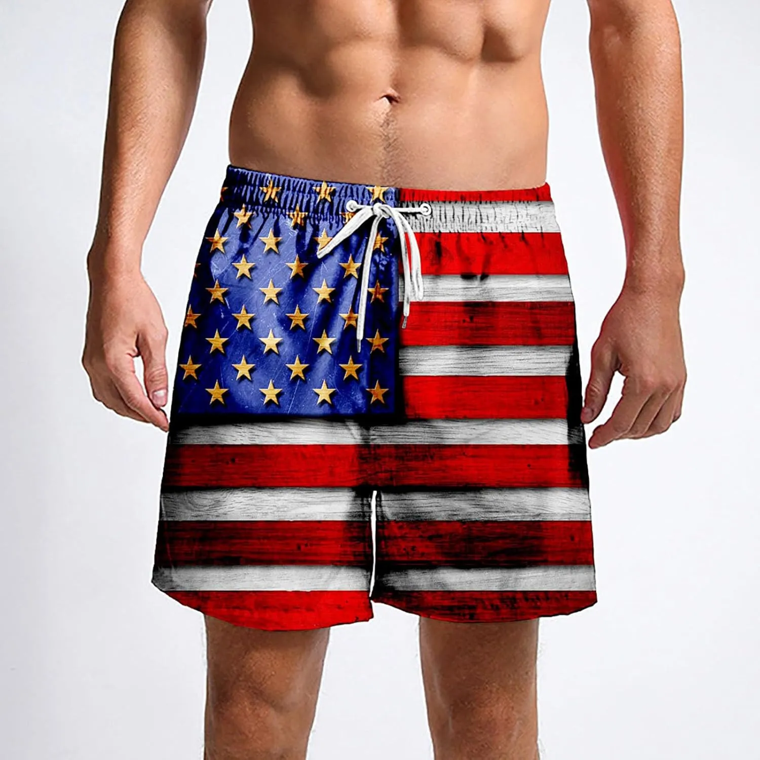 Men's Swim Trunks Summer Shorts Sports Color Solid Plus Beach Dinosaur Men's Pants Mens Swimming Trunks Mens Board