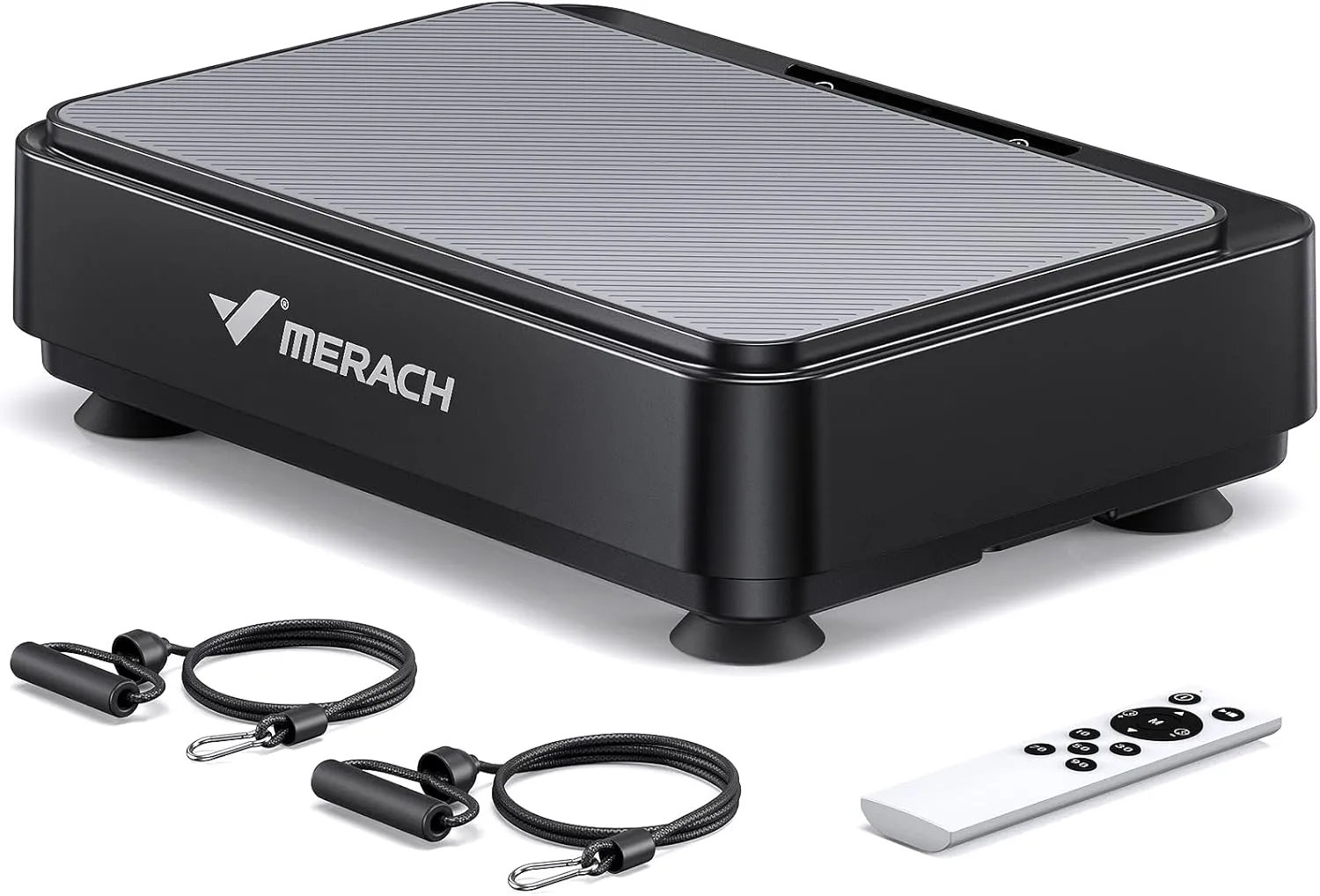 MERACH Vibration Plate Exercise Machine, Mini Vibrating Plate Machine for Women Men, Full Body Vibration Platform, Exercise Equipment for Home