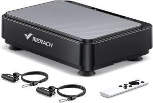 MERACH Vibration Plate Exercise Machine, Mini Vibrating Plate Machine for Women Men, Full Body Vibration Platform, Exercise Equipment for Home