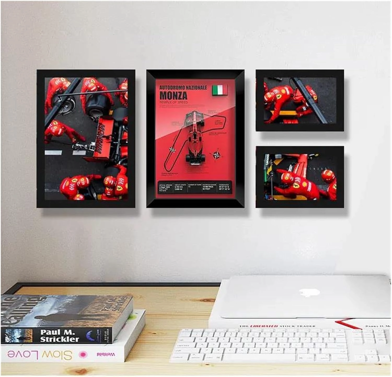 Metal Car Model 1:43 for Ferrari SF23#16 Realistic Metal Racing Car Model Photo Frame Version Home Desktop Decoration Die Cast Vehicles(Yas Marina Circuit)