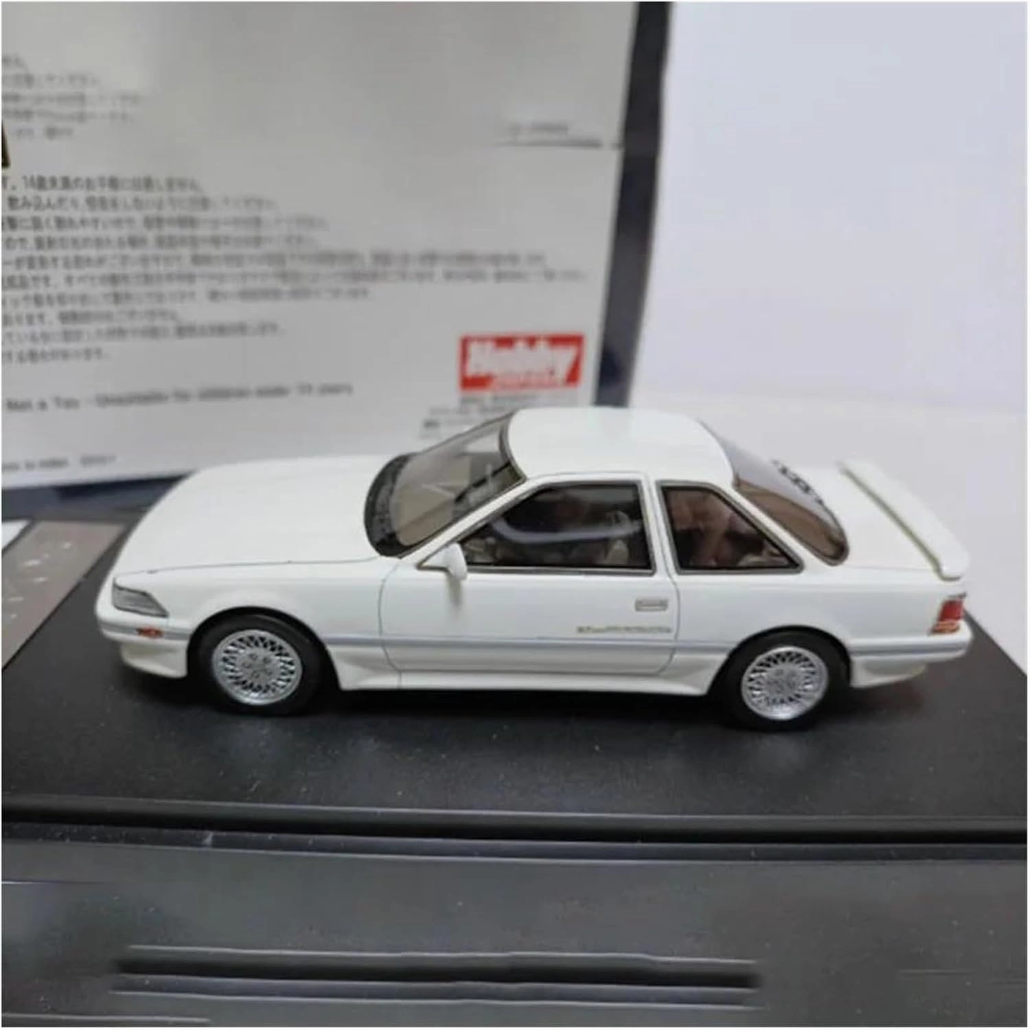 Metal Die Cast Toy Cars 1/43 for Mark43 Toyota Soarer 2.0GT TwinTurbo GZ20 Resin Coupe Model Car Coupe for Scene Decoration for Home Or Office Décor(Black)