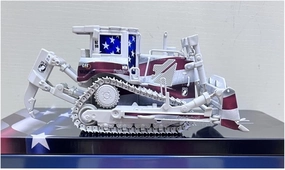 Metal Die Cast Toy Cars 1:50 for D8T Dozer Brent Bulldozer Alloy 85299BSC White Scene Ornaments Model Car for Home Or Office Décor