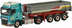 Metal Vehicles Toys 1:50 for DAF CF Space CAB 4x2 Trailer Dump Truck Alloy Model 01-2224 Collection Ornament Souvenir Home Or Office Décor